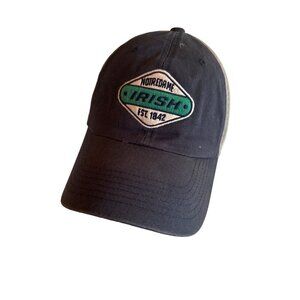 Vintage Notre Dame Irish Two-Tone Baseball Cap Adjustable Fit Captivating Genuin